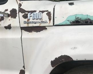 Detail on Ford F-600