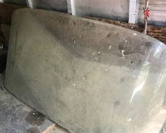 Vintage Monte Carlo windshield and back window