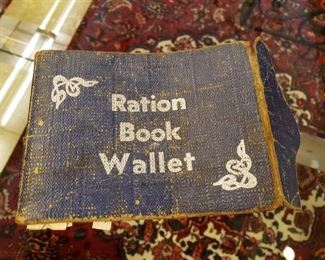 Ration Book/Stamps $30