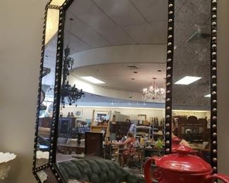 Large Tack Mirror $225