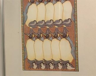    $25       SW 743     Penguin Art 10" x 8"