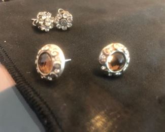 $8               J 6 Amber Earrings