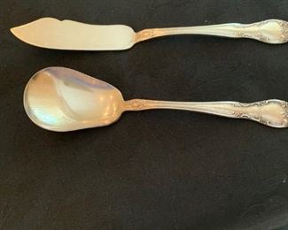 SW   999    Stegor Gorham Mayonaise spoon, cheese server part of set
