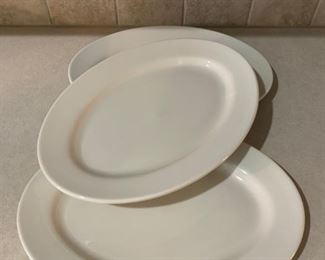 Set of 3 HOMER LAUGHLIN China Platters