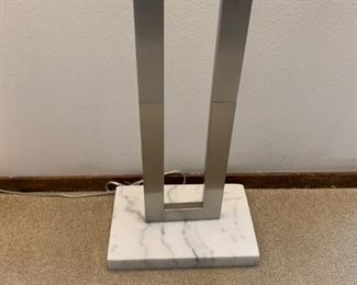 WESTON Window Pane Floor Lamp - Project 62 With Marble Base