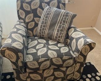 ADRIL CHARCOAL Accent / Sitting Chairs by Corinthian 