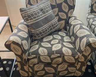 ADRIL CHARCOAL Accent / Sitting Chairs by Corinthian 