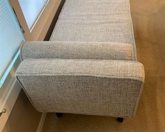 JLA HOME Cream Colored Sitting Bench