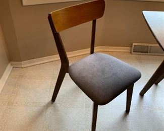 MCM Style Table and Chairs with Bench by YEO AIK WOOD