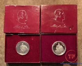 George Washington Silver Commemorative Coins
