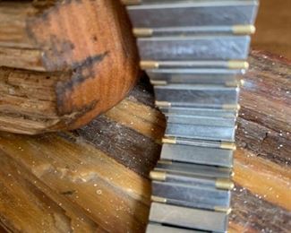 Men’s OMEGA Watch with 18K Gold Accents