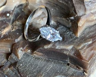 14k Gold Diamond Ring