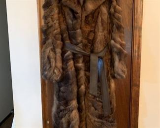 Vintage Women's Full Length Fur Coat