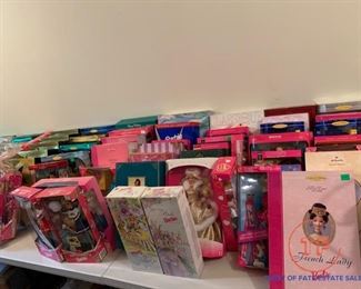 LARGE Collection of BARBIE Dolls