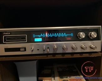 Vintage MGA Receiver with 8 Track