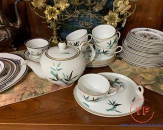 NORITAKE Bamboo Tea Set 5540