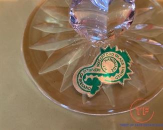 WATERFORD Crystal Water Goblets and Wine Clarets