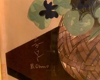 Vintage Wood Block Prints by B. OHNO (Bakufu Ohno)