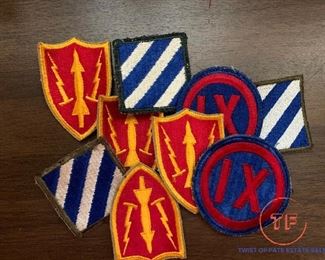 Vintage Military Badges