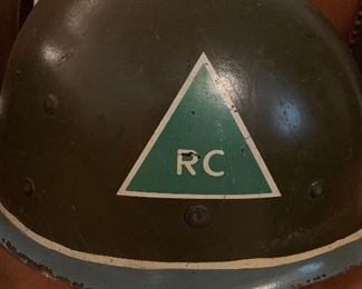 WWII Metal Helmet with Liner