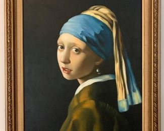 Girl with a Pearl
Reproduction Oil Painting