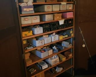 collection of nut, bolts, screws, etc.