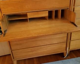Chest with built in desk
