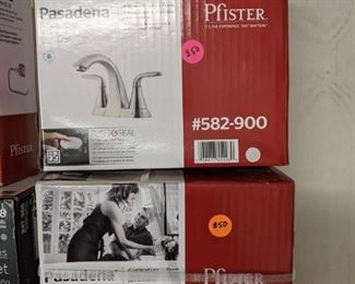 Brand new in-box faucets that you'll not find for less online or anywhere else