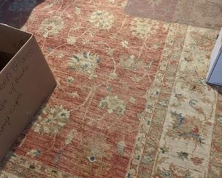 Handspun Chobi rug from Pakistan - great rug that will last a lifetime when cared for properly