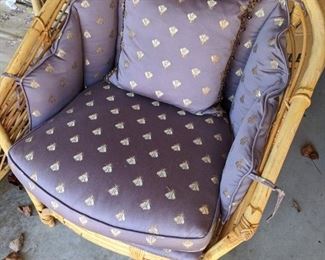 One of the two matching chairs - Haywood Wakefield