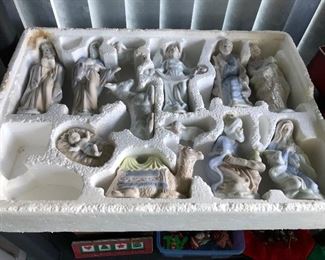 Beautiful Nativity set
