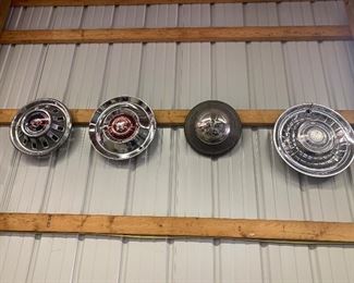 More vintage hubcaps