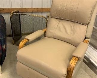 leather rocker recliner