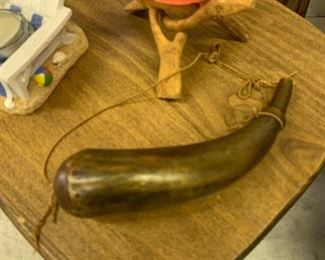antique horn