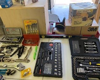 Socket sets, hand tools,