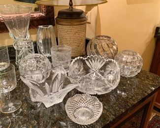 Crystal & Glassware - Bowls & Vases