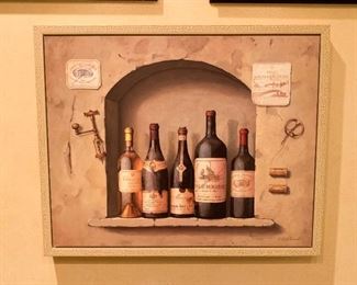 $50 - Wall Hangings For Your Wine Bar