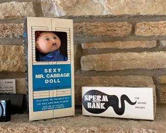 Sexy Mr. Cabbage Doll and Sperm Bank