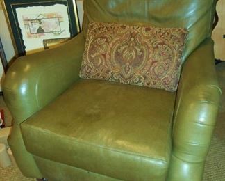 Leather "Stickley" Recliner from Porters