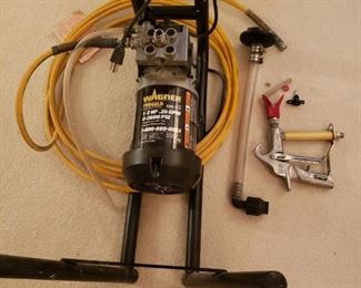 0.5 hp Wagner Pro painter machine - used once on small paint job