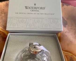 Waterford crystal ornament 