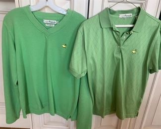 Ladies Masters sweater and polo. Size M 