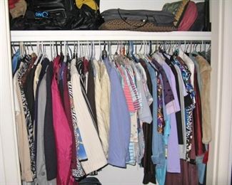 lots of clothes remain