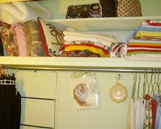 sold some linens & pillows