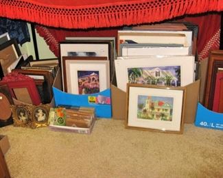 sold few frames & most Lou McMurray wc.