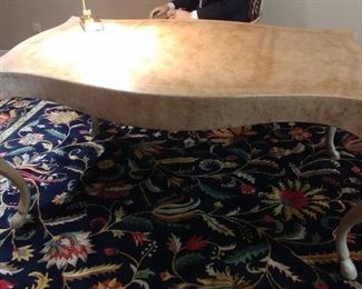 50% OFF TODAY! Modern Hip Desk with Mottled Finish 65" wide by 39" by 29.5" Asking $799.00