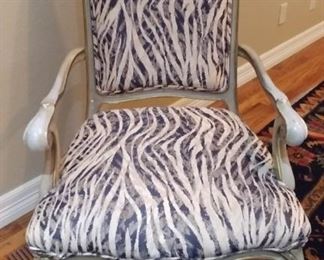 50% OFF TODAY! Beautiful Armed Side Chair 23.25" by 41" by 26" Asking $349.00