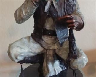 50% OFF TODAY! Marie Barbera Bronze 'War in the White Man's Eye' 12" by 21" by 12" Asking $2,950.00 Certificate