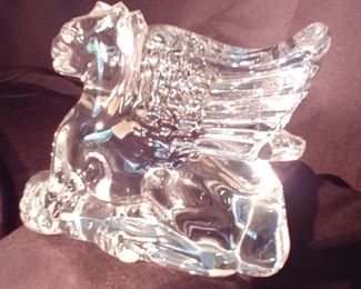 50% OFF TODAY! Baccarat Griffon 5.5" by 4.5" by 2" Asking $499.00