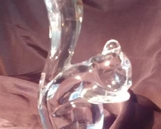 50% OFF TODAY! Baccarat Squirrel 2.75" by 4.75" by 1" Asking $79.00